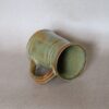 Mug vert/brun en grès