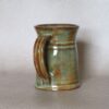 Mug vert/brun en grès